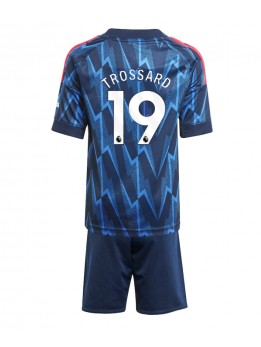 Arsenal Leandro Trossard #19 Replika Borta Kläder Barn 2025-26 Kortärmad (+ byxor)